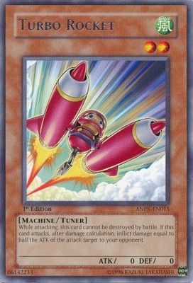 Turbo Rocket - ANPR-EN015 - Rare 1st Edition Ancient Prophecy [ANPR] 1st Edition Singles