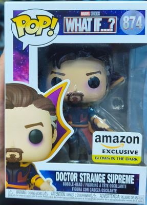 SJ6 Doctor Strange Figura Funko Pop 874 Doctor Strange Supreme What If