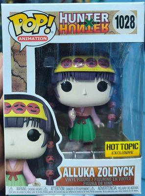 SJ6 Alluka Zoldyck Figura Funko Pop 1028 Hunter X Hunter Figura Hot Topic Exclusive