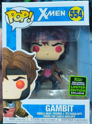 SJ6 Gambito Figura Funko Pop 554 X Men Figura 2020 Spring Convention