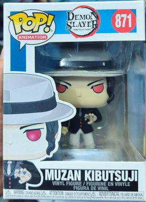 SJ6 Muzan Kibutsuji Figura Funko Pop 871 Demon Slayer Figura