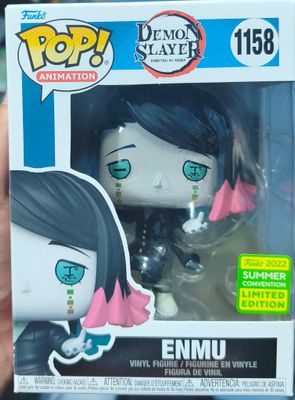 SJ6 Enmu Figura Funko Pop 1158 Demon Slayer Figura Summer Convention