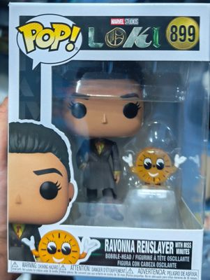 SH1 Ravonna Renslayer With Miss Minutes Figura Funko Pop 899 Loki