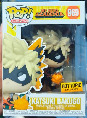SJ6 Katsuki Bakugo Figura Funko Pop 969 My Hero Academia Figura Hot Topic