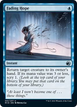 Fading Hope - Innistrad: Midnight Hunt (MID)