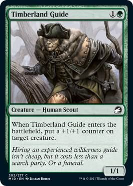 Timberland Guide - Innistrad: Midnight Hunt (MID)