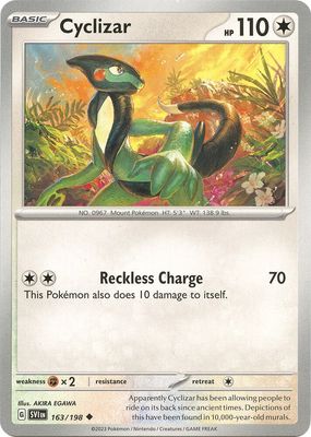Cyclizar - 163/198 - SV01: Scarlet &amp; Violet Base Set (SVI)