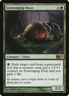 Scavenging Ooze - Magic 2014 (M14) (M14)