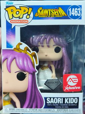 SH1 Saori Kido Figura Funko Pop 1463 Saint Seiya Figura Diamond AEXclusive