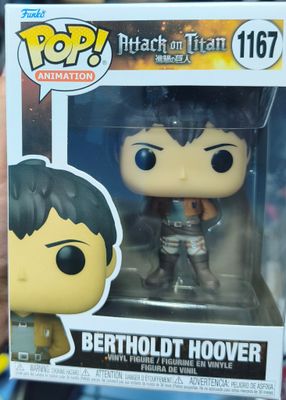 SJ4 Bertholdt Hoover Figura Funko Pop 1167 Attack on Titan Figura