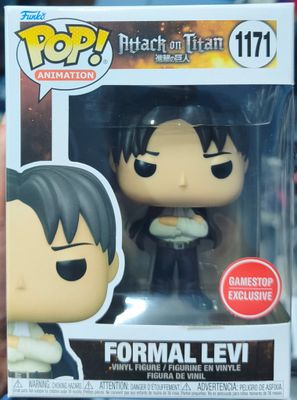SJ4 Formal Levi Figura Funko Pop 1171 Attack on Titan Figura Gamestop Exclusive