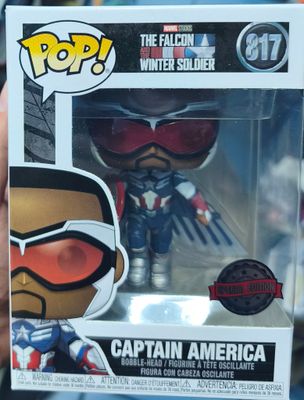 SJ4 Captain America Figura Funko Pop 817 Special Edition
