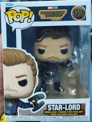 SJ4 Star Lord Figura Funko Pop 1201 Guardianes de la Galaxia