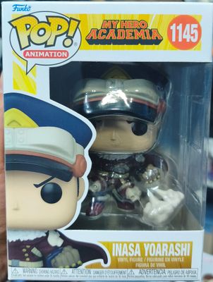 SJ4 Inasa Yoarashi Figura Funko Pop 1145 My Hero Academia Figura