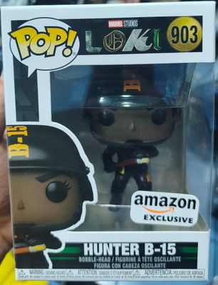 SJ4 Hunter B-15 Figura Funko Pop 903 Loki Amazon Exclusive
