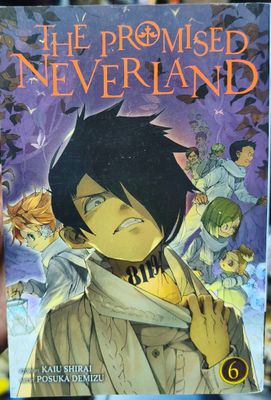 SJ6 The Promised Neverland Manga Volumen 6 Ingles