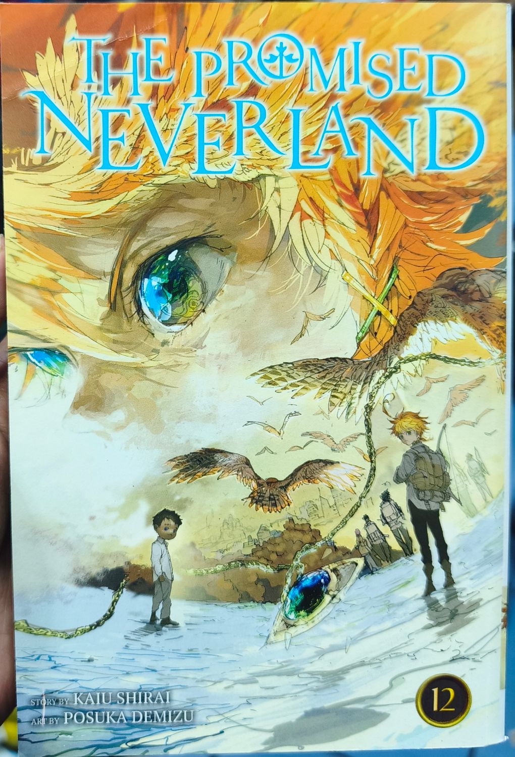 SJ6 The Promised Neverland Manga Volumen 12 Ingles