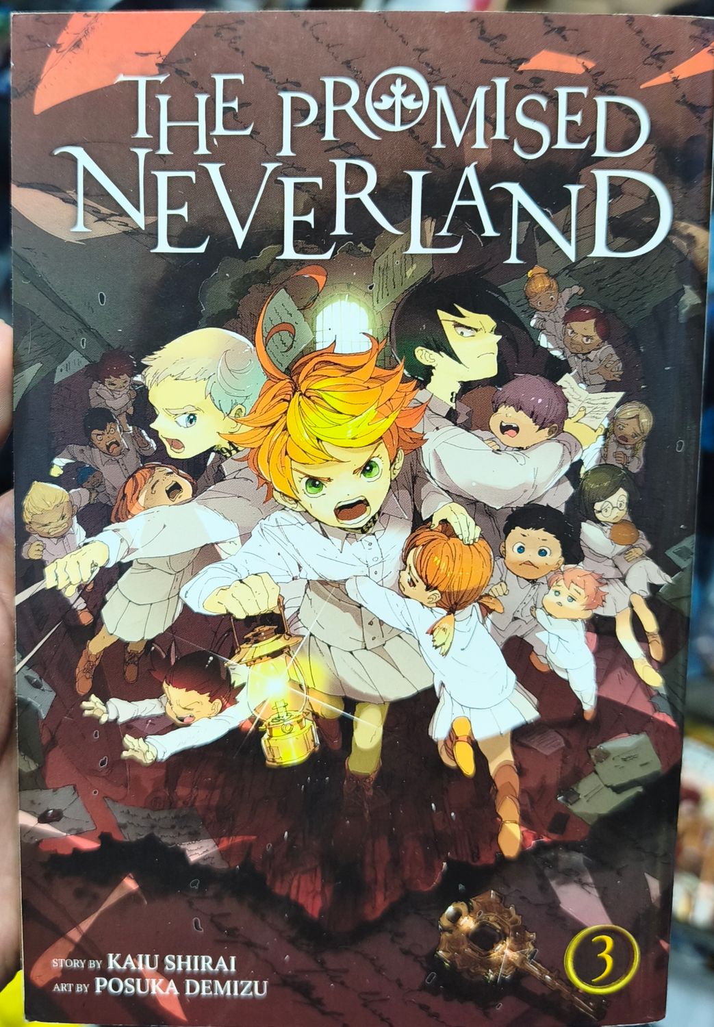 SJ4 The Promised Neverland Manga Volumen 3 Ingles
