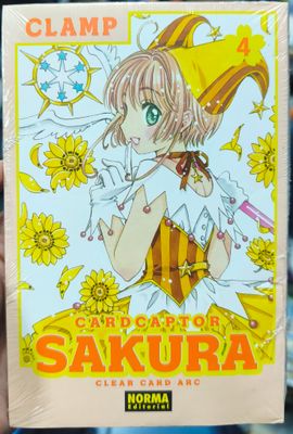 SJ6 Card Captor Sakura Manga Volumen 4 Espanol Norma Clear Card