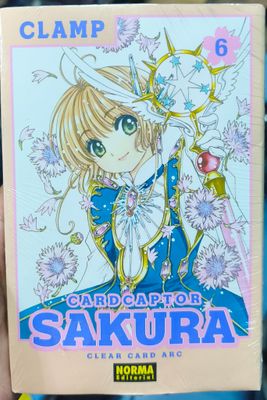 SJ6 Card Captor Sakura Manga Volumen 6 Espanol Norma Clear Card Arc