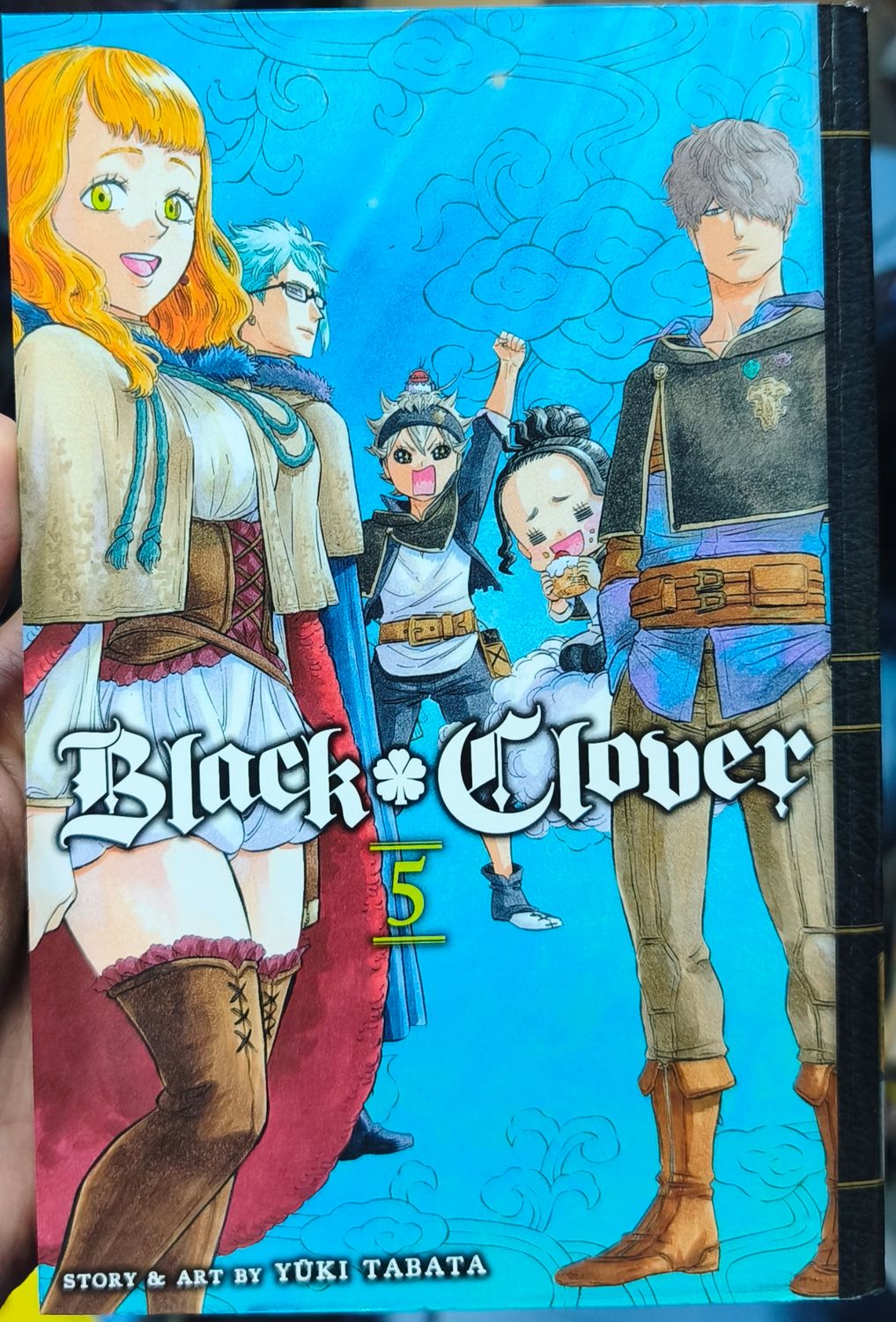 SJ6 Black Clover Manga Volumen 5 Ingles