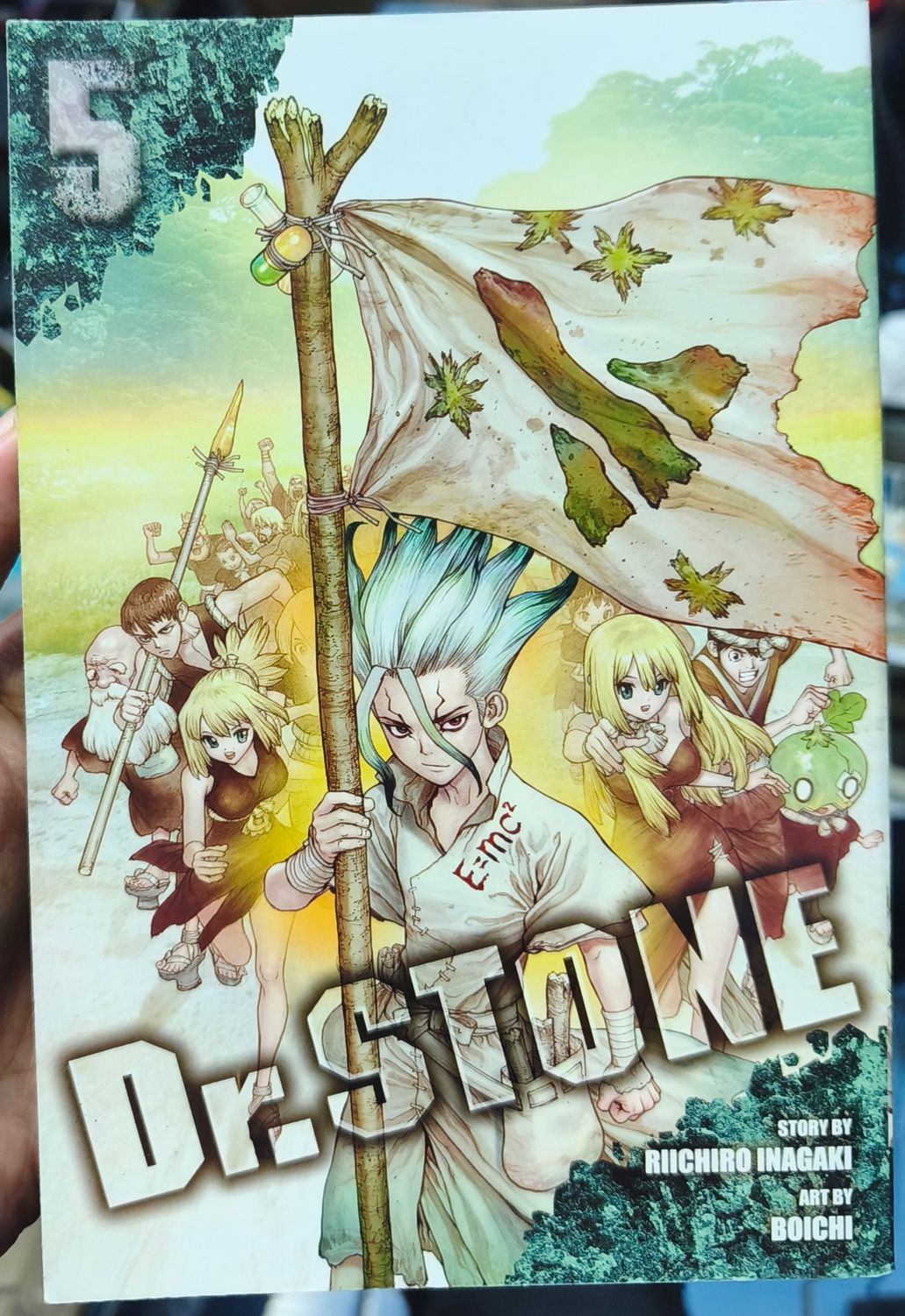 SJ6 Dr Stone Manga Volumen 5 Ingles