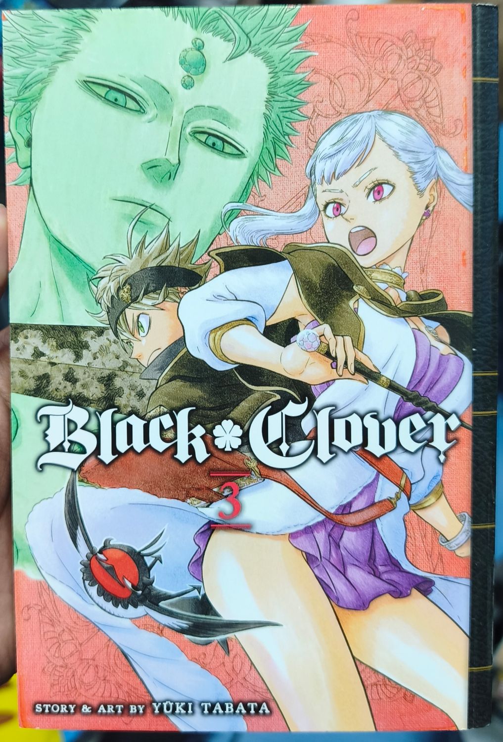 SJ6 Black Clover Manga Volumen 3 Ingles