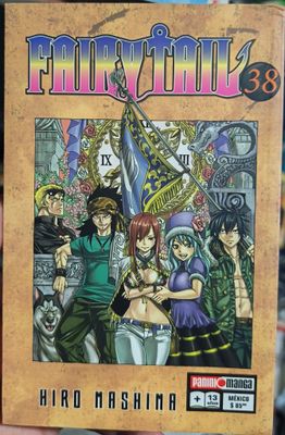 SJ6 Fairy Tail Manga Volumen 38 Espanol Panini