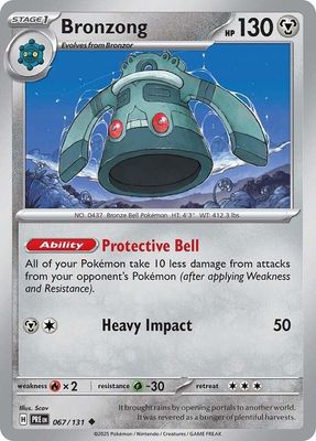 Bronzong - SV: Prismatic Evolutions (PRE)