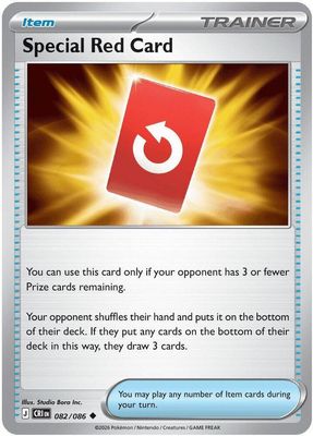 Special Red Card - 082/086 - ME04: Chaos Rising (CRI)