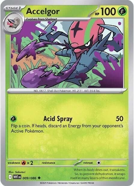 Accelgor - SV: White Flare (WHT)