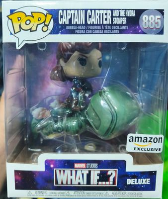 SJ4 Captain Carter Figura Funko Pop 885 What if Amazon Exclusive Hydra Stomper