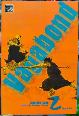 SJ6 Vagabond Manga Volumen 2 Ingles 3 en 1