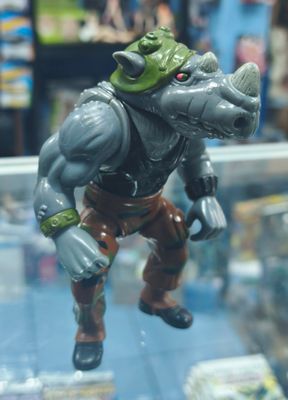 SJ1 Rocksteady Figura Tortugas Ninja Figura Vintage
