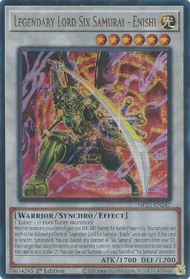 Legendary Lord Six Samurai - Enishi - 2025 Mega-Pack (MP25) Ultra Rare