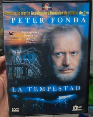 SJ6 Peter Fonda La Tempestad DVD Usado Completo Español
