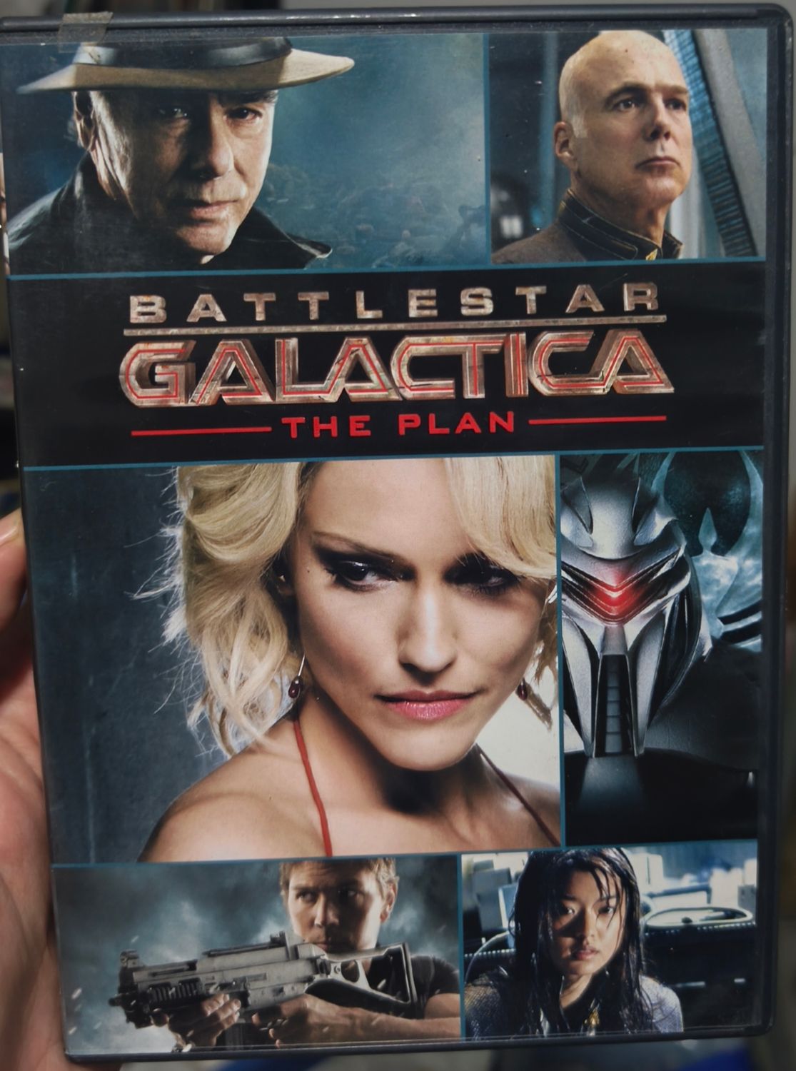 SJ6 Battlestar Galáctica The Plan DVD Usado Completo Español