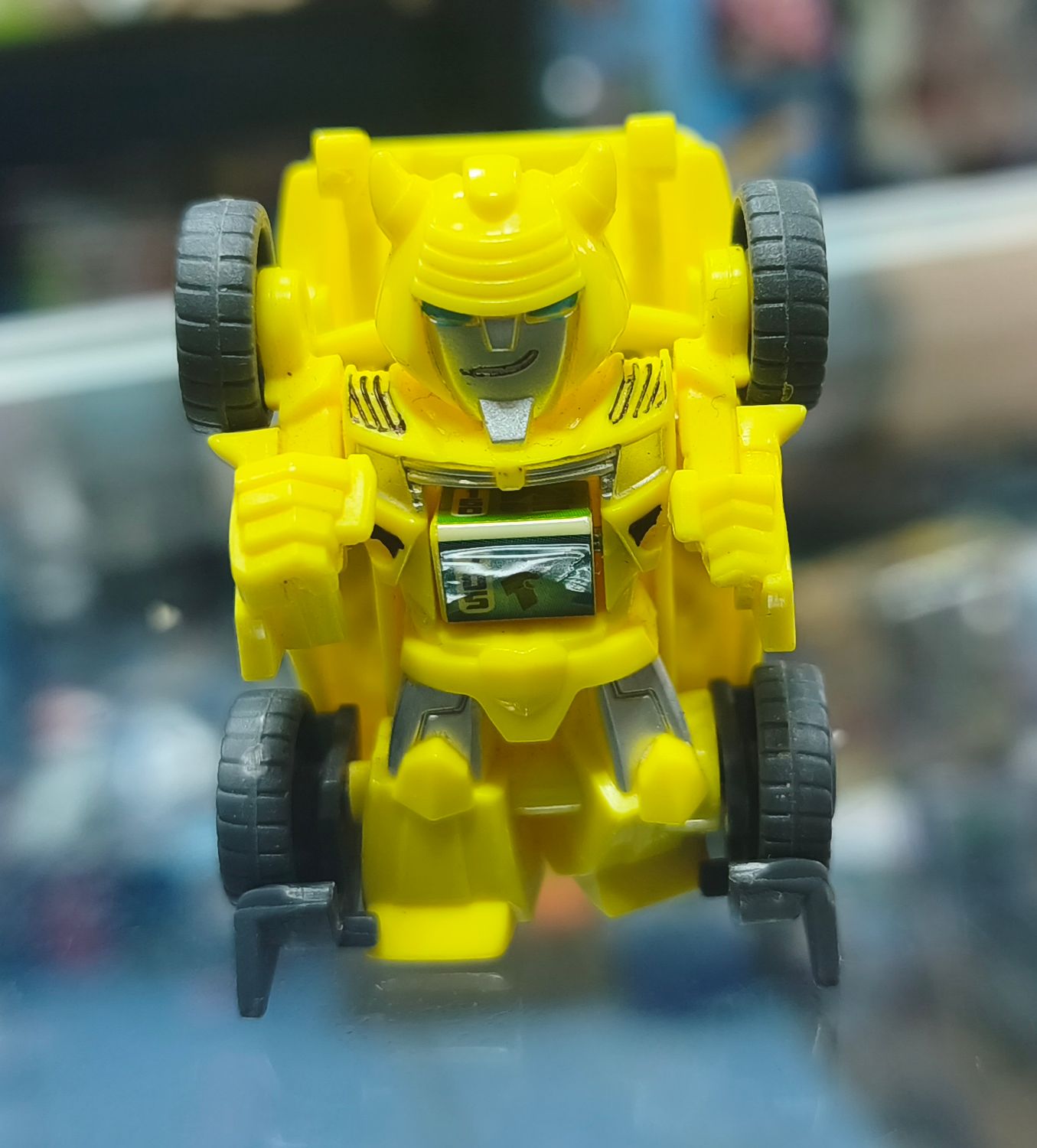 SJ6 Bumblebee Figura Transformers Figura Bot Shot