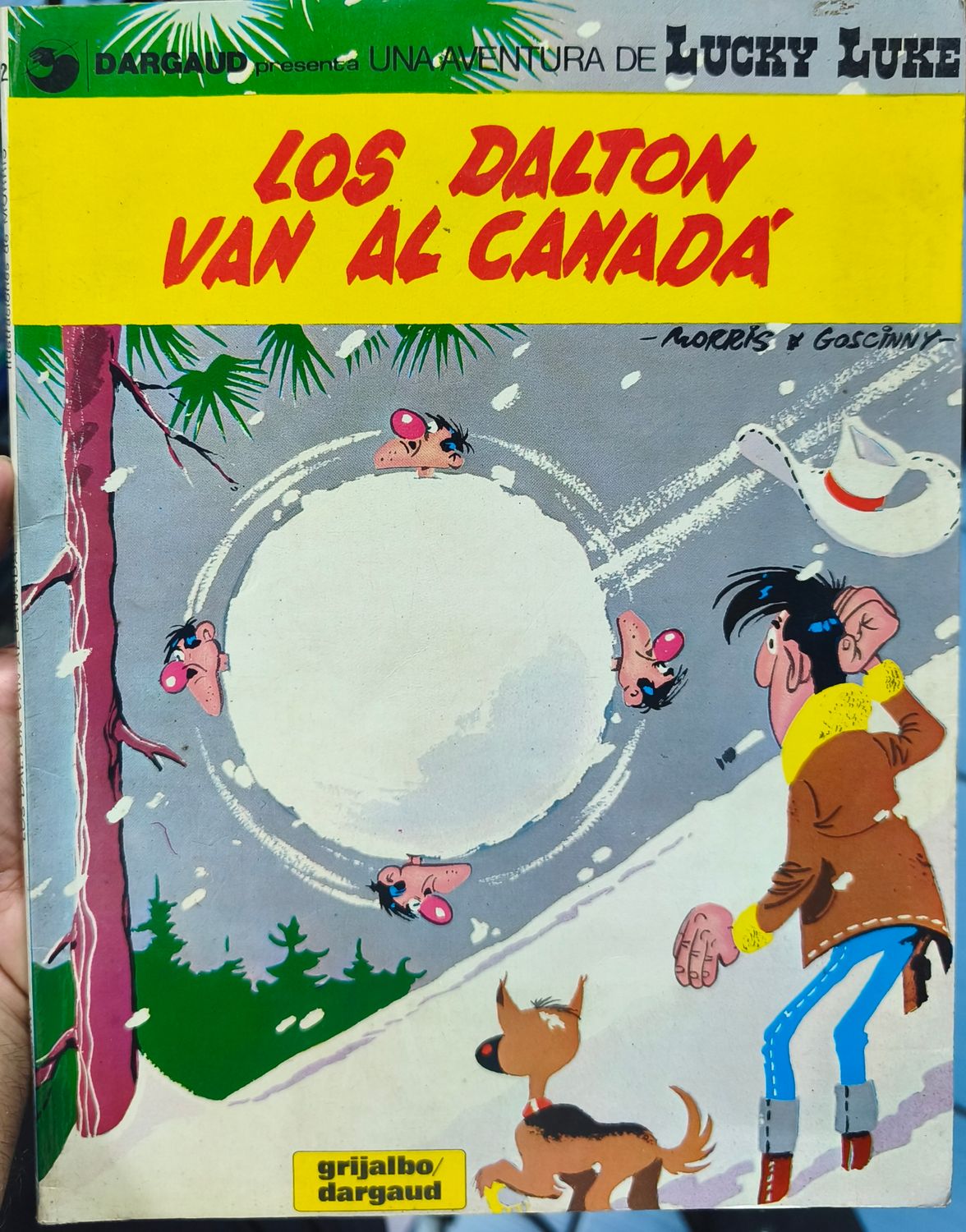 SJ6 Los Dalton Van Al Canadá Cómic Español