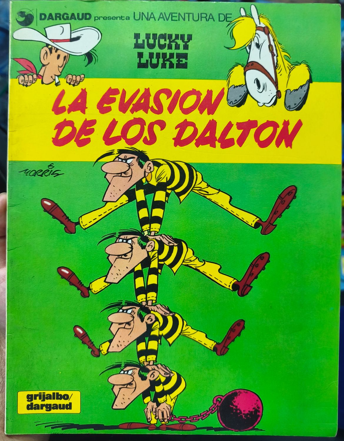 SJ6 La Evasión de los Dalton Cómic Español