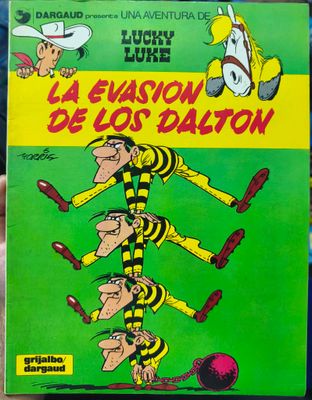 SJ6 La Evasión de los Dalton Cómic Español