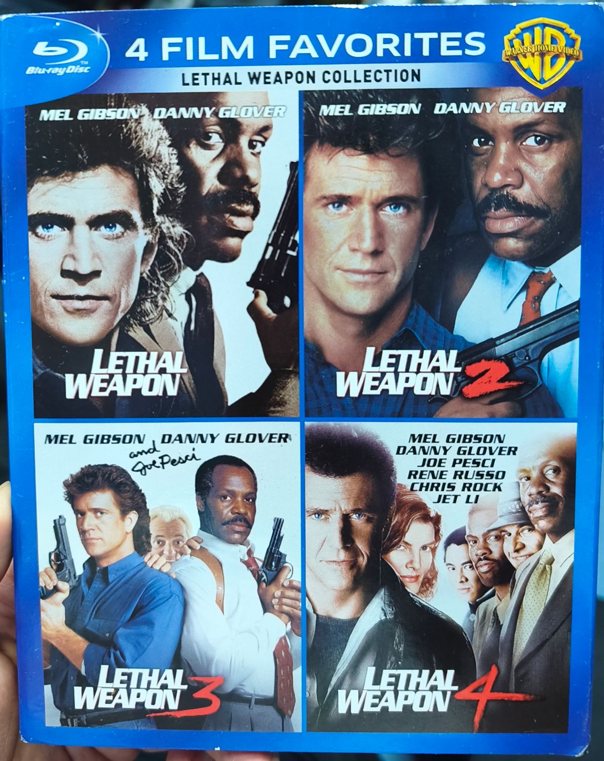 SJ6 Lethal Weapon Set de Blu Ray 4 Discos Ingles Español