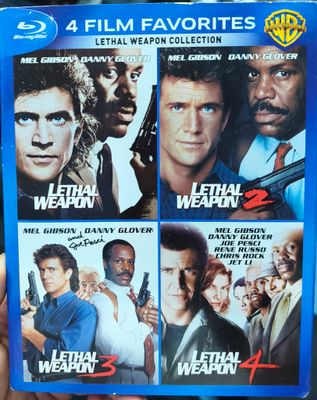 SJ6 Lethal Weapon Set de Blu Ray 4 Discos Ingles Español