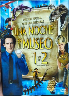 SJ6 Una Noche en el Museo DVD 2 Discos Usado Completo Español Ingles