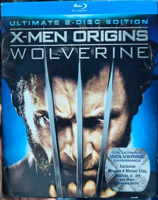 SJ6 X Men Origins Wolverine Blu Ray 2 Discos Usado Completo Espaol Ingles