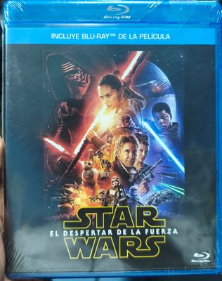 SJ1 Star Wars Blu Ray Original Nuevo Sellado Español Ingles