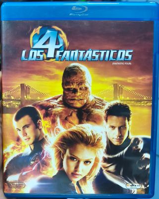 SJ1 Los 4 Fantásticos Blu Ray Original Usado Completo Español Ingles