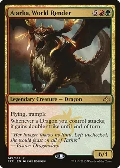 SJF Atarka, World Render - Fate Reforged (FRF) Fate Reforged *Espanol*