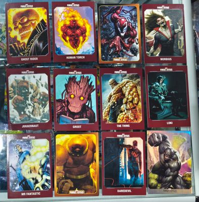 Marvel Vs Panini Set de 12 Cartas