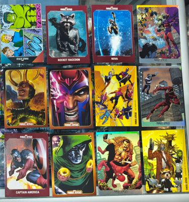 Marvel Versus Set de 12 Cartas N1